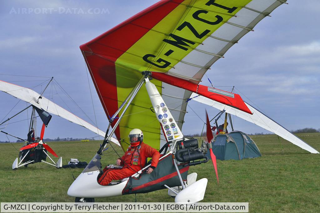 G-MZCI, 1996 Pegasus QUANTUM 15 C/N 7231, 1996 Cyclone Airsports Ltd Trading As Pegasus Aviation PEGASUS QUANTUM 15, c/n: 7231 at 2011 Icicle