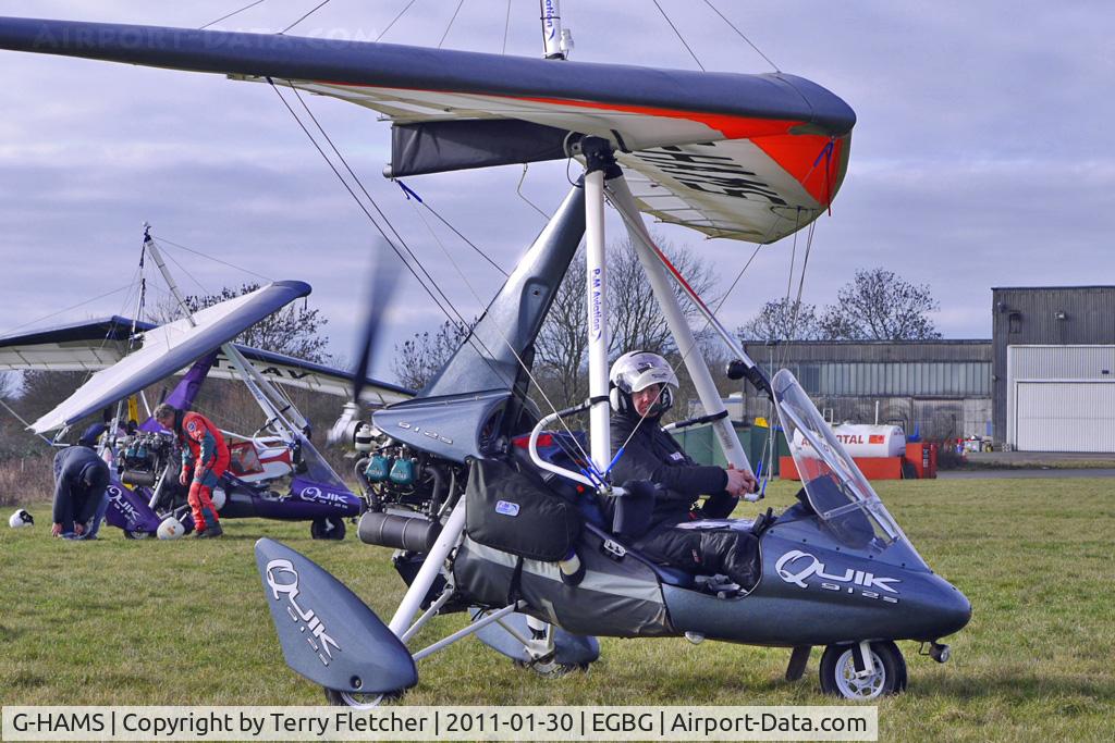 G-HAMS, 2006 P&M Aviation Pegasus Quik C/N 8224, 2006 P And M Aviation Ltd PEGASUS QUIK, c/n: 8224 at 2011 Icicle
