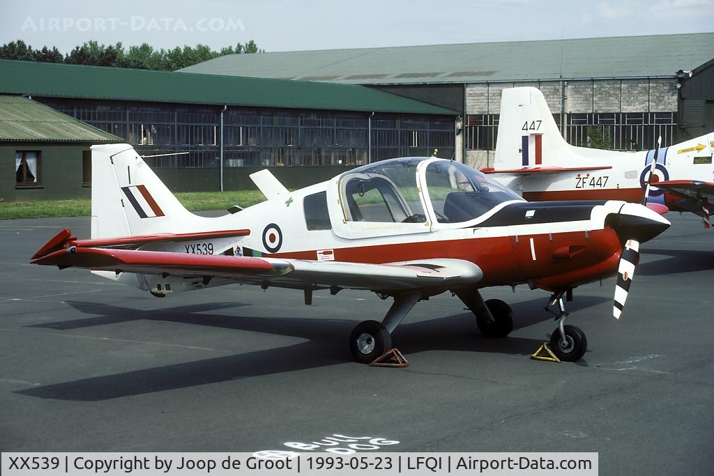 XX539, 1973 Scottish Aviation Bulldog T.1 C/N BH.120/231, Centra Flying School