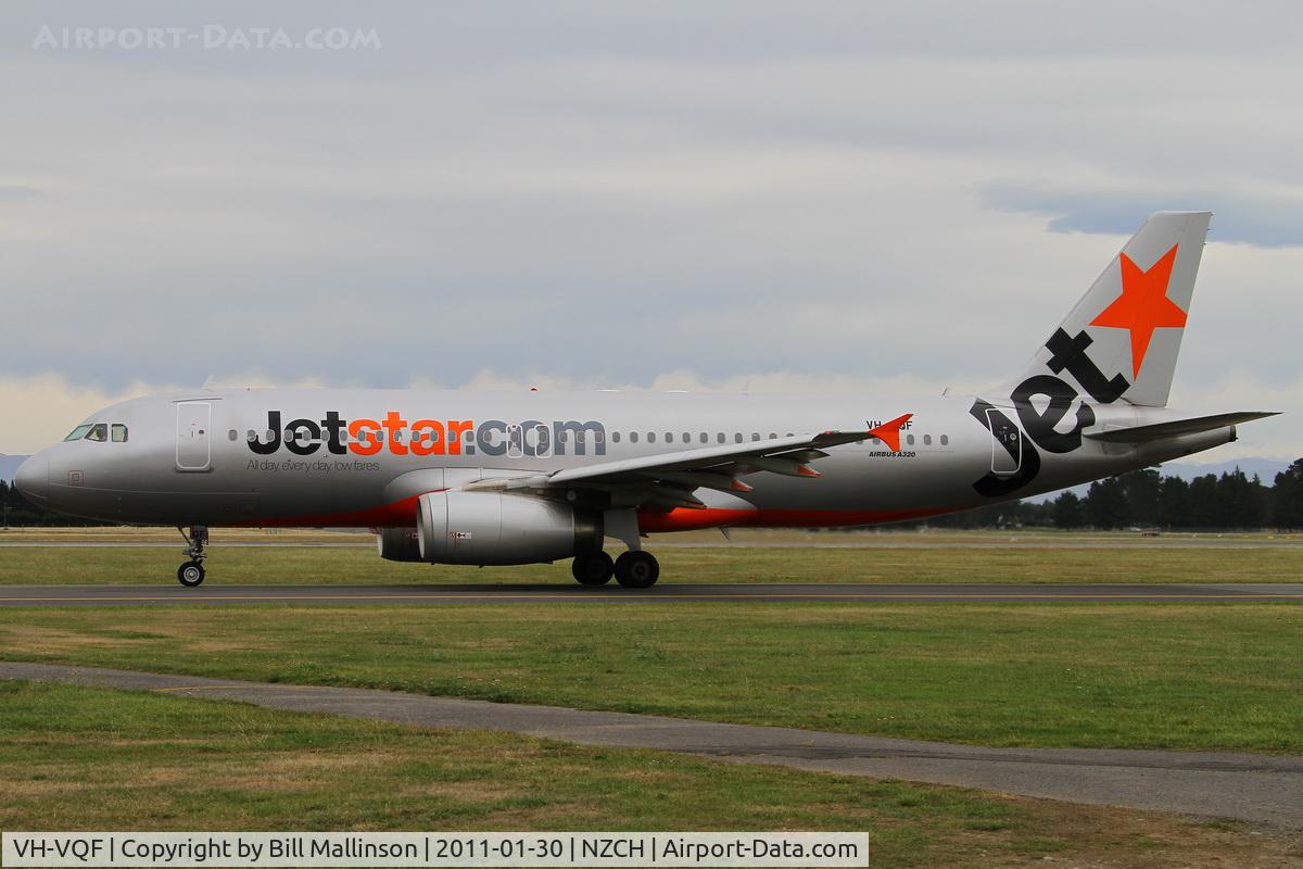 VH-VQF, 2008 Airbus A320-232 C/N 3474, as JQ246