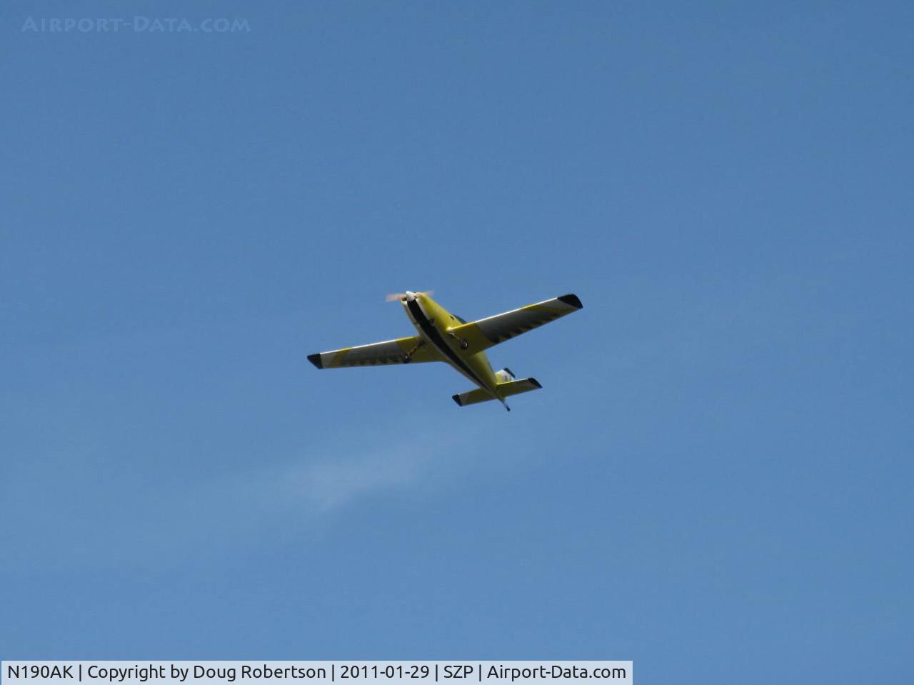 N190AK, 2004 Aero Designs Pulsar C/N KP-1, 2004 Kozloff PULSAR 'Crystal', Rotax 912, takeoff climb Rwy 22