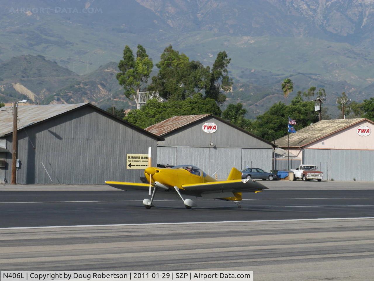 N406L, 2008 Vans RV-6 C/N 936, Provo PROVO 6, Lycoming O-320 160 Hp, takeoff roll Rwy 22