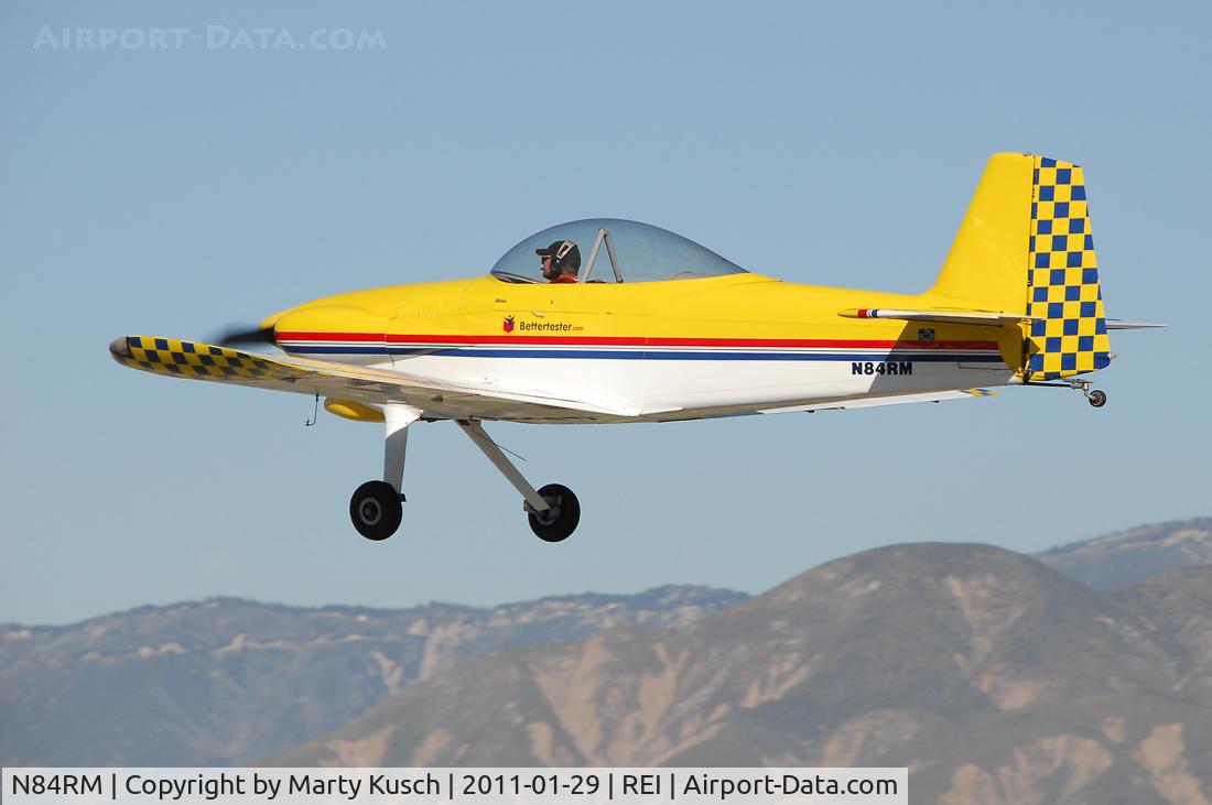 N84RM, 2003 Vans RV-4 C/N 115, Departing Redlands