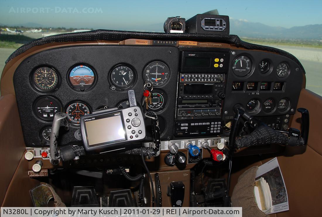 N3280L, 1967 Cessna 172H C/N 17256180, Redlands Police 