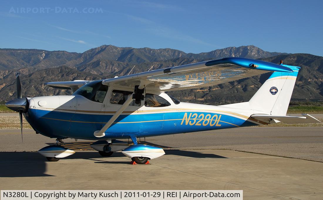 N3280L, 1967 Cessna 172H C/N 17256180, Redlands Police 