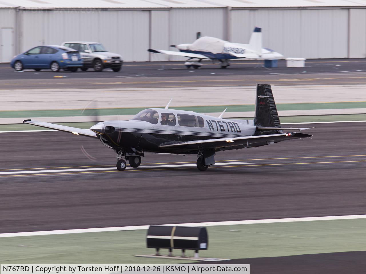 N767RD, Mooney M20M Bravo C/N 27-0041, N767RD departing from RWY 21