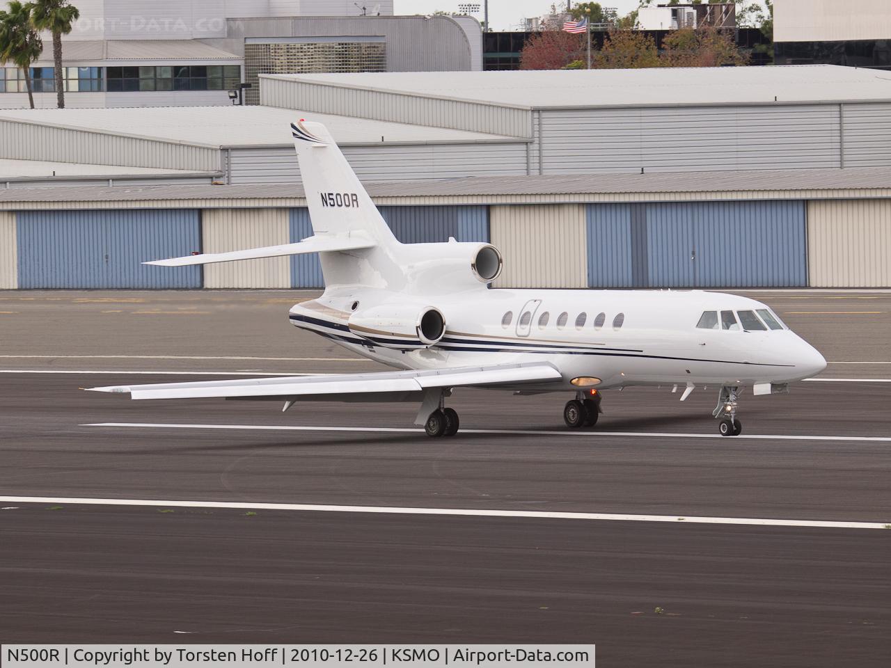 N500R, 2002 Dassault Mystere Falcon 50 C/N 323, N500R arriving on RWY 03