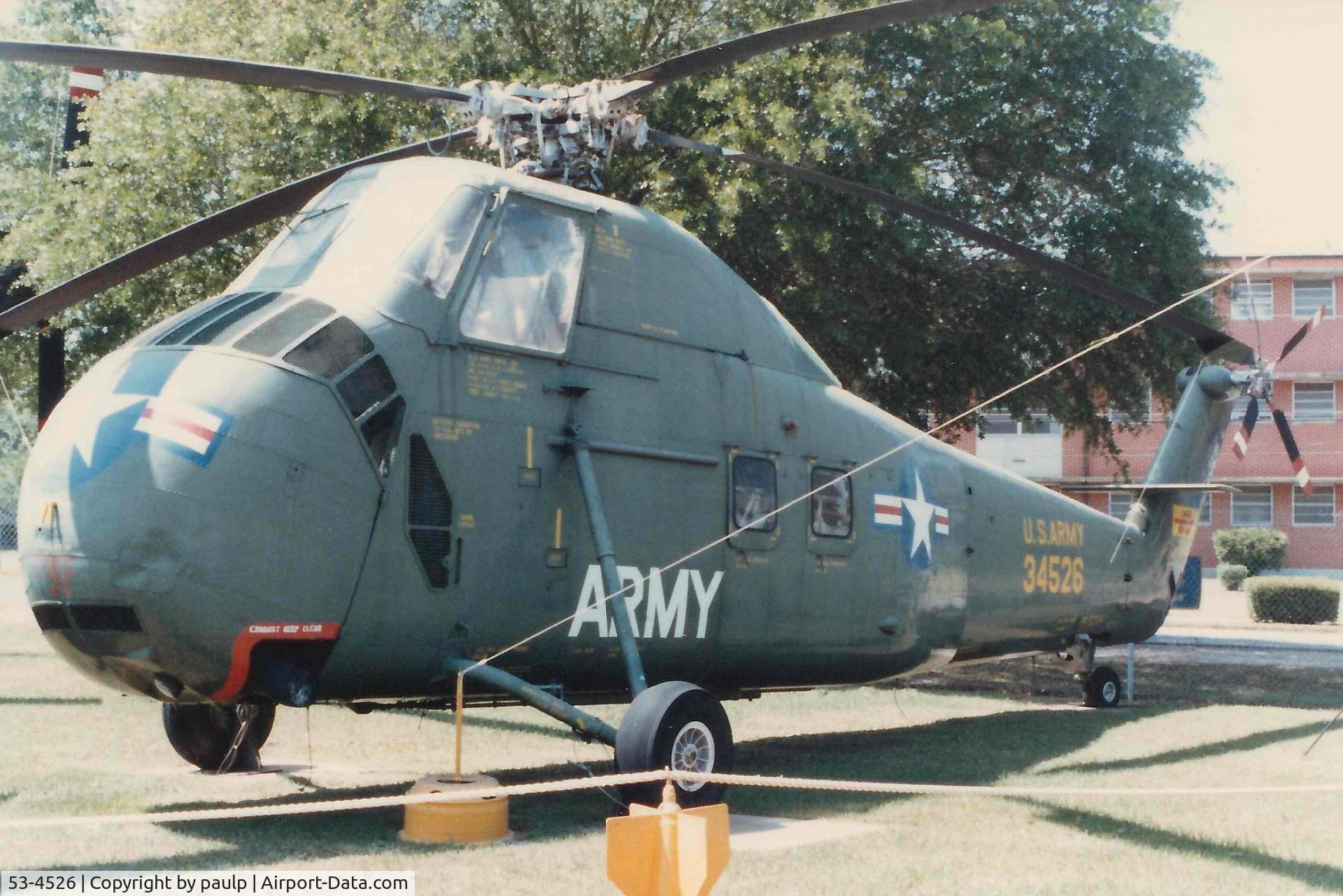 53-4526, 1953 Sikorsky CH-34A Choctaw C/N 58-088, CH-34A Sikorsky Choctaw  -Scanned Photo