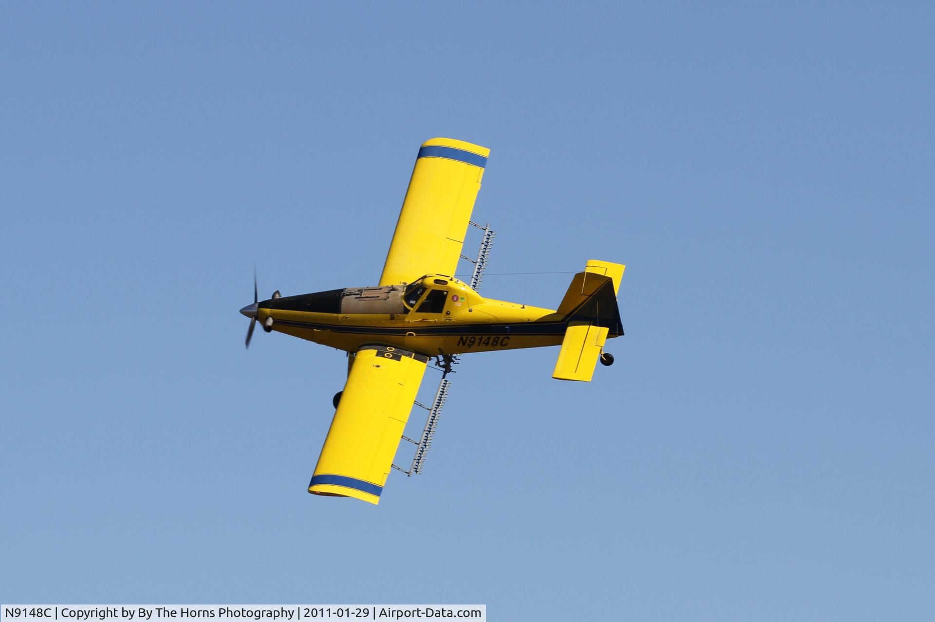 N9148C, Air Tractor Inc AT-502B C/N 502B-0632, N9148C working near Eudora AR.