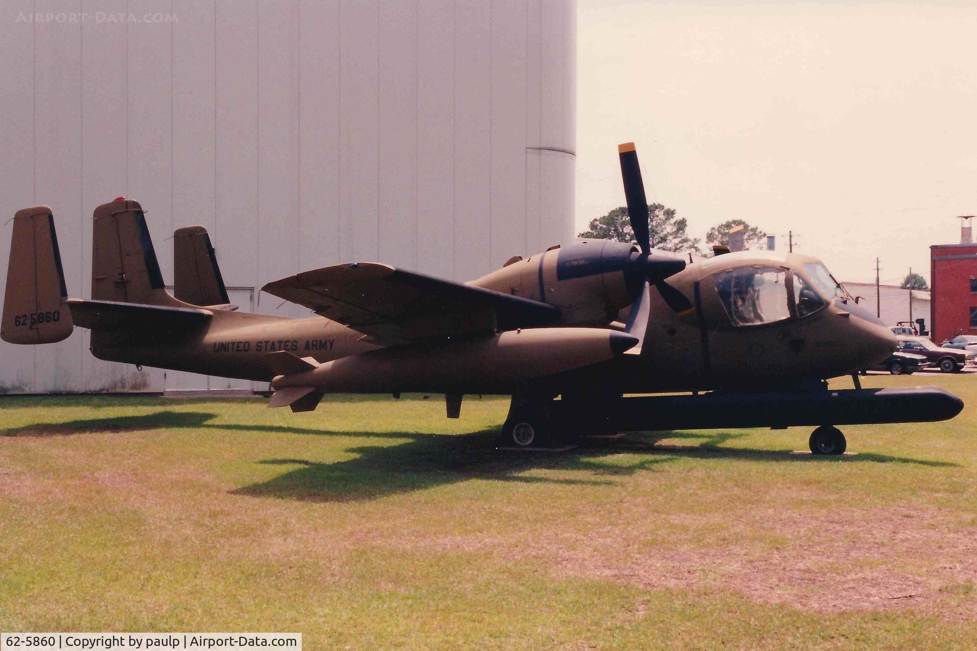 62-5860, 1962 Grumman OV-1B Mohawk C/N 19B, OV-1B Grumman Mohawk - Scanned Photo