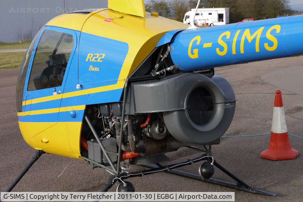 G-SIMS, 1990 Robinson R22 Beta C/N 1596, 1990 Robinson Helicopter Co Inc ROBINSON R22 BETA, c/n: 1596