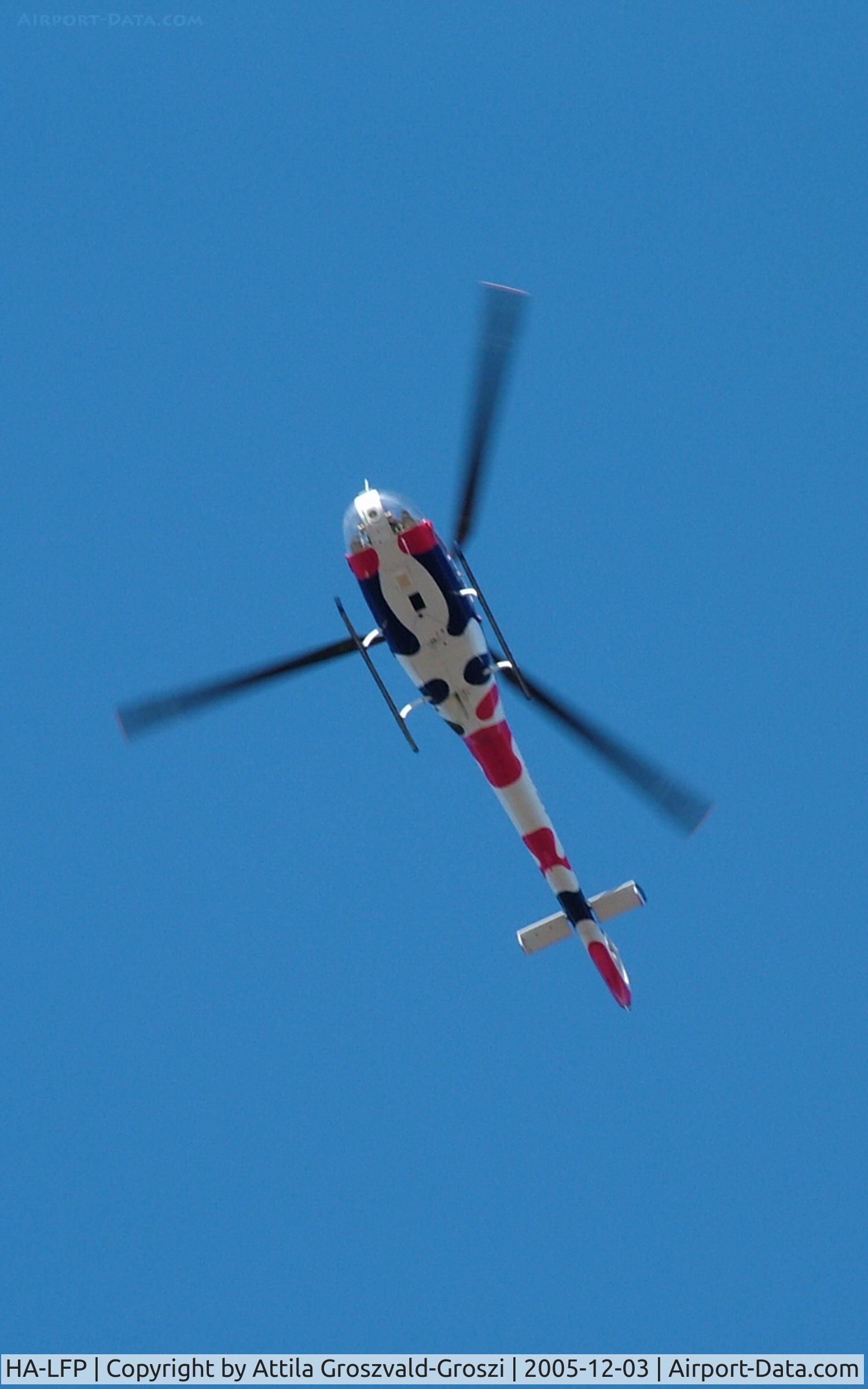 HA-LFP, 1980 Soko SA-341H Partizan C/N 008, In Hungary, in Veszprém city airspace.