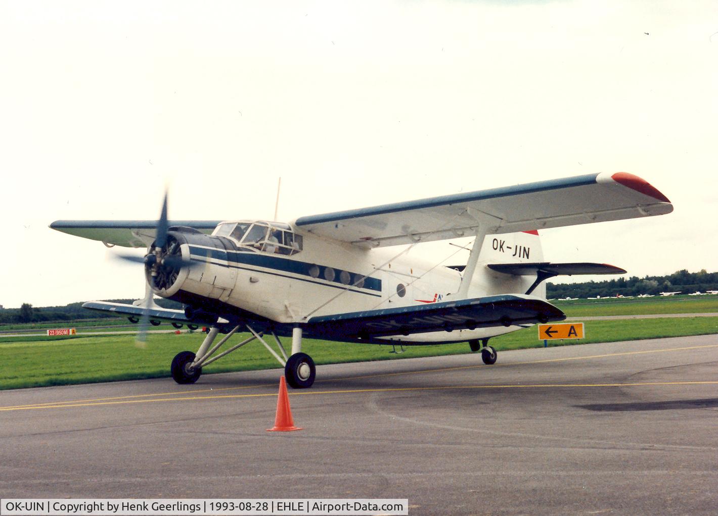 OK-UIN, 1985 Antonov An-2TP C/N 1G233-43, AN-2T