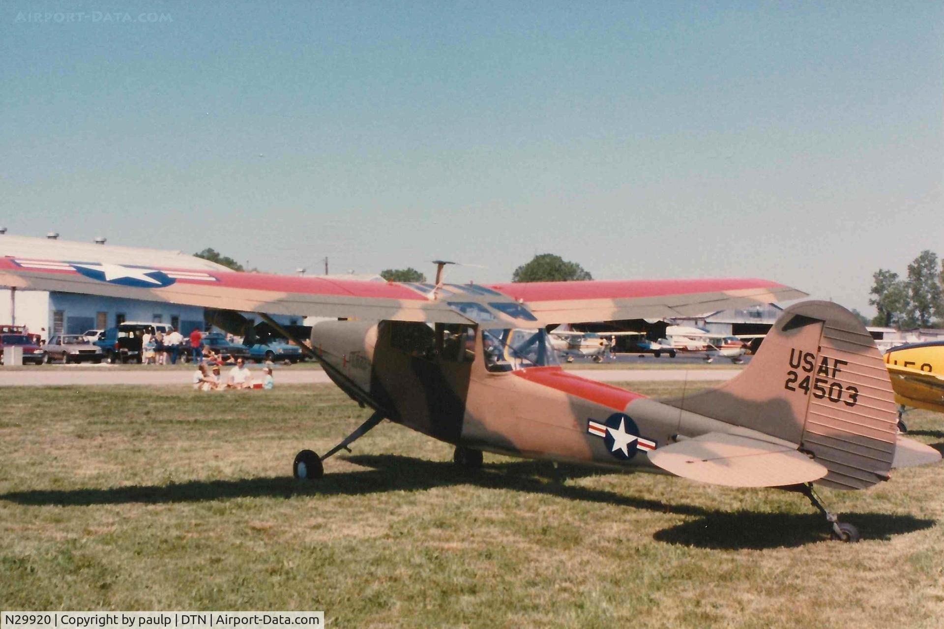 N29920, Cessna 305C (0-1E) C/N 24503, L-19 Bird Dog 