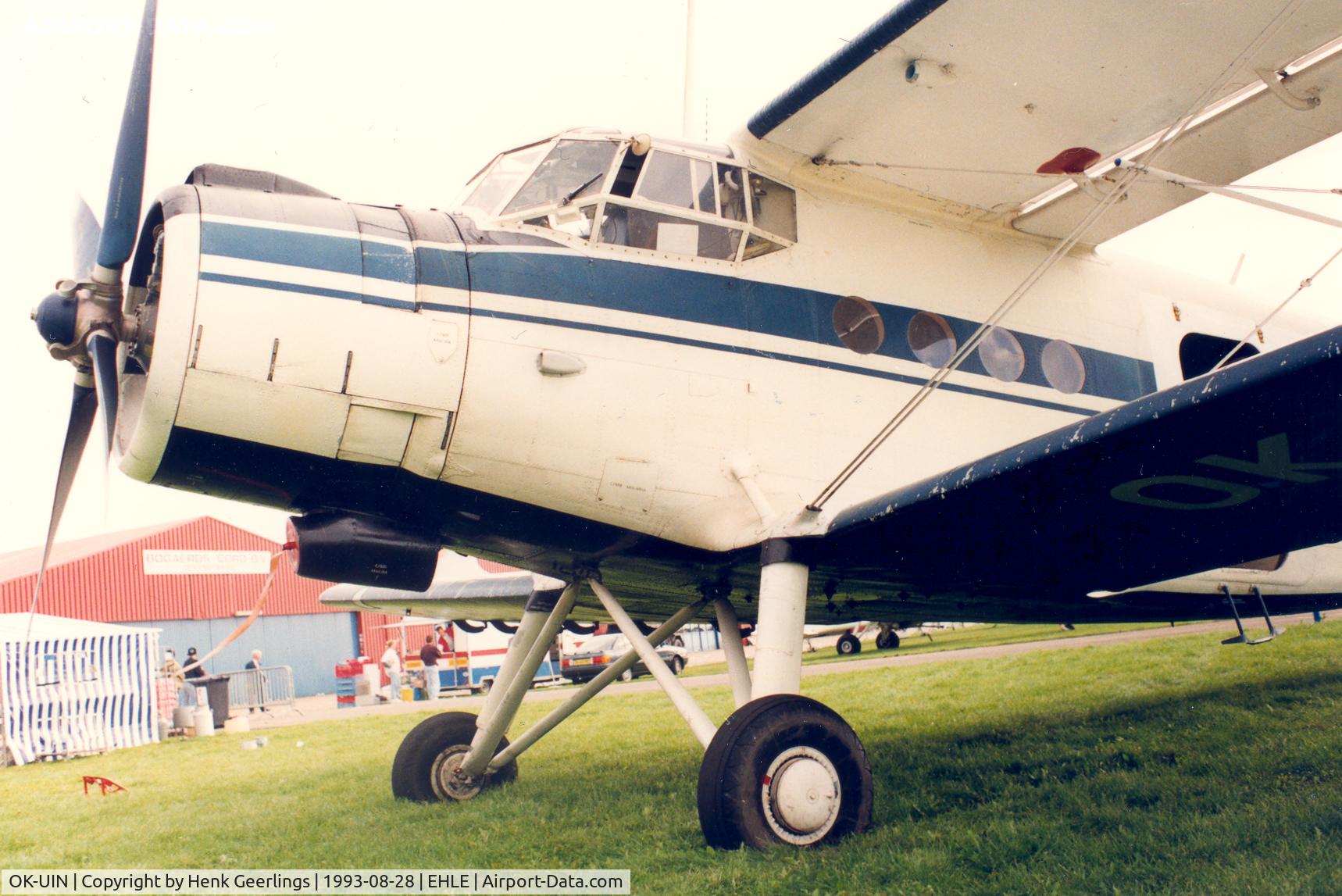 OK-UIN, 1985 Antonov An-2TP C/N 1G233-43, Lelystad , Aug '93
