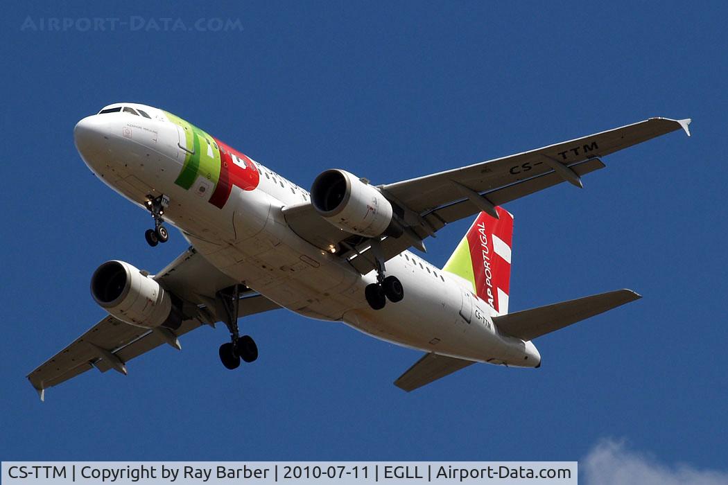 CS-TTM, 1999 Airbus A319-111 C/N 1106, Airbus A319-111 [1106] Tap Air Portugal Home~G 11/07/2010 Named 