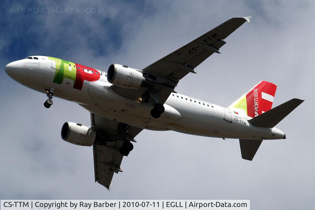 CS-TTM, 1999 Airbus A319-111 C/N 1106, Airbus A319-111 [1106] Tap Air Portugal Home~G 11/07/2010 Named 