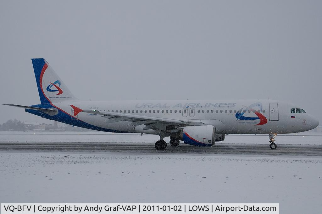 VQ-BFV, 1999 Airbus A320-214 C/N 1152, Ural Airlines A320