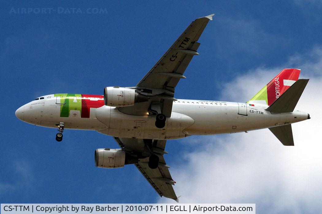 CS-TTM, 1999 Airbus A319-111 C/N 1106, Airbus A319-111 [1106] Tap Air Portugal Home~G 11/07/2010 Named 