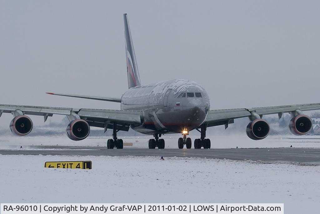 RA-96010, 1994 Ilyushin Il-96-300 C/N 74393201007, Aeroflot IL96