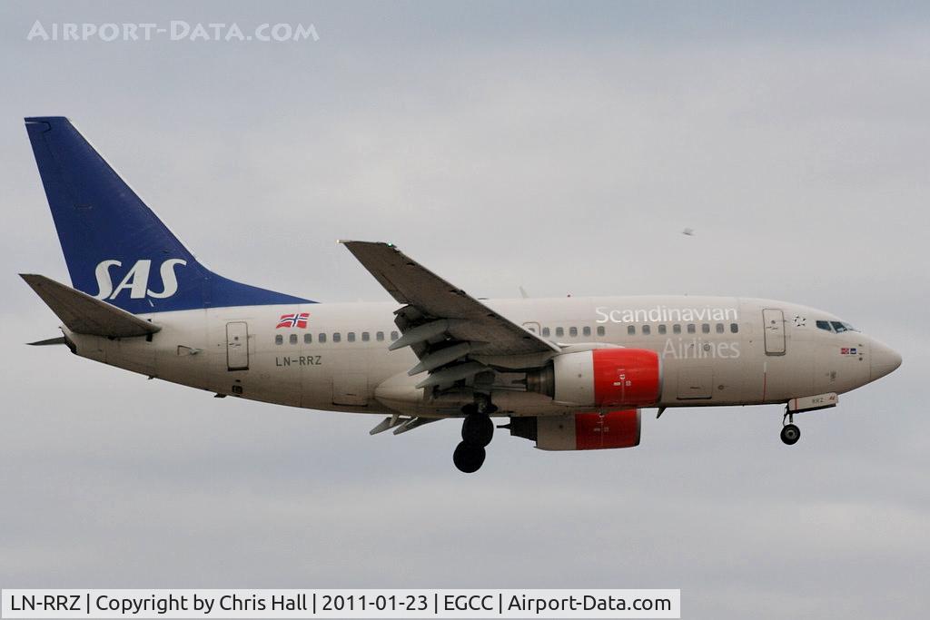 LN-RRZ, 1998 Boeing 737-683 C/N 28295, Scandinavian B737 on approach for RW05L