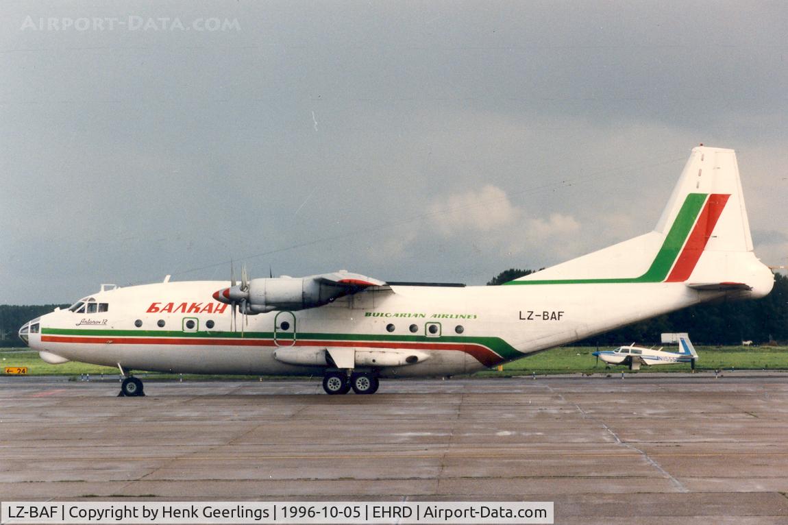 LZ-BAF, 1964 Antonov An-12B C/N 402408, Balkan - Bulgarian Airlines , RTM