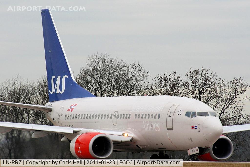 LN-RRZ, 1998 Boeing 737-683 C/N 28295, Scandinavian B737 lining up on RW05L