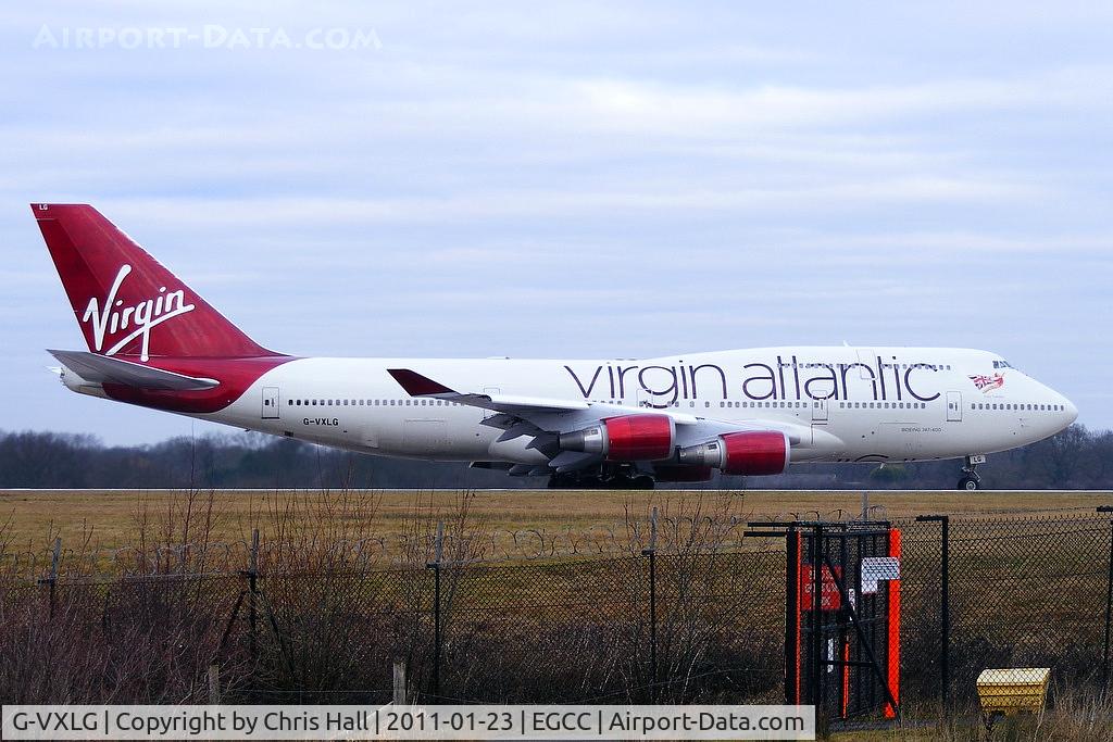 G-VXLG, 1998 Boeing 747-41R C/N 29406, Virgin Atlantic B747 in the latest colour scheme