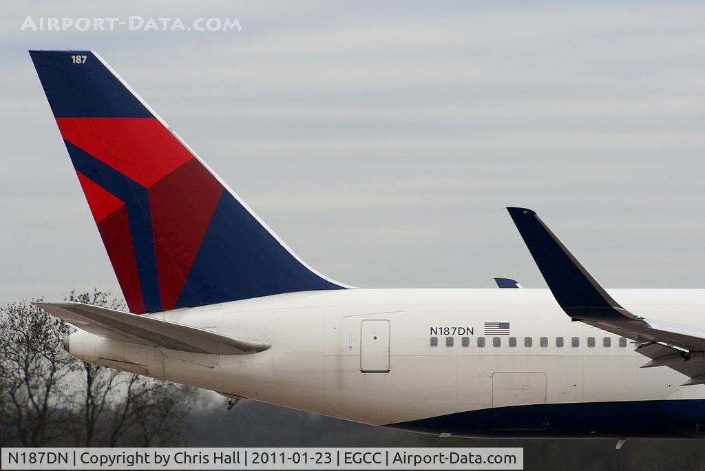 N187DN, 1996 Boeing 767-332/ER C/N 27582, Delta B767