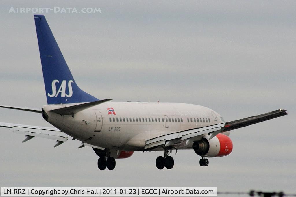 LN-RRZ, 1998 Boeing 737-683 C/N 28295, Scandinavian B737 on approach for RW05L