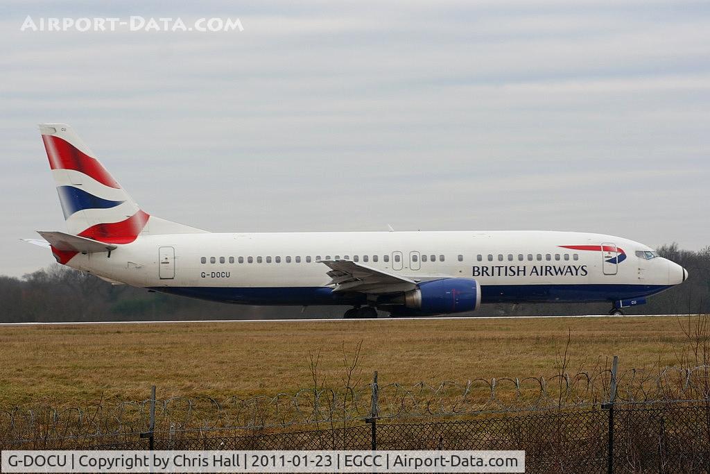G-DOCU, 1992 Boeing 737-436 C/N 25854, British Airways B737 lining up on RW05L