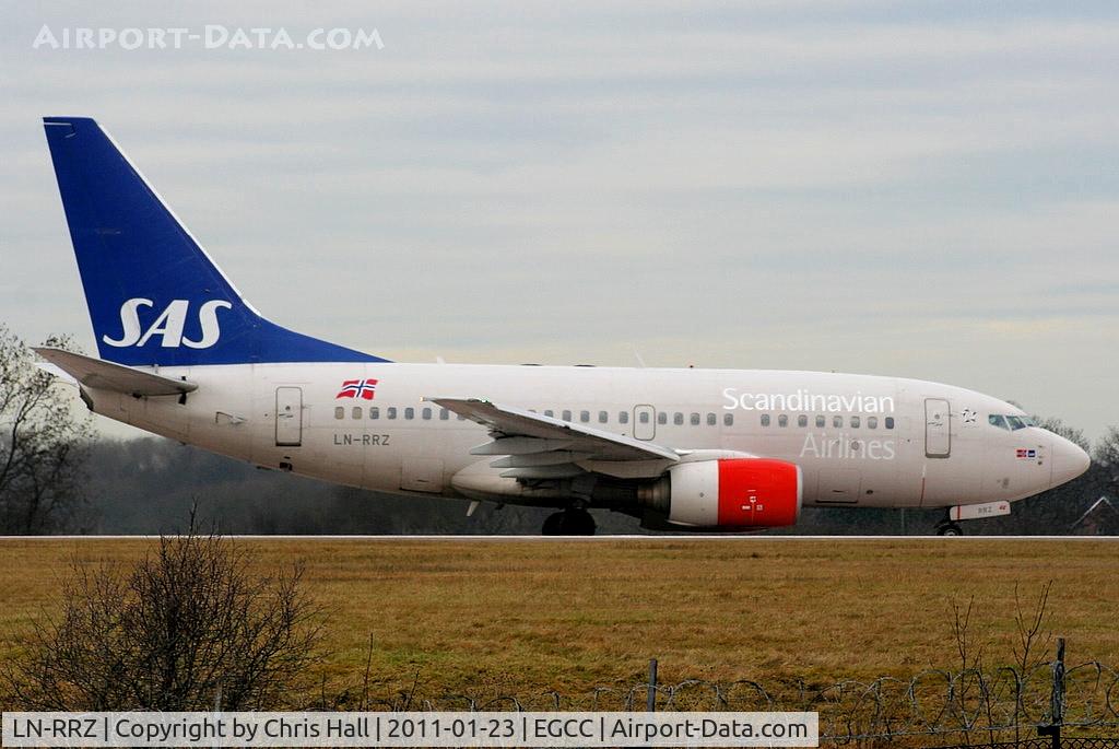 LN-RRZ, 1998 Boeing 737-683 C/N 28295, Scandinavian B737 lining up on RW05L