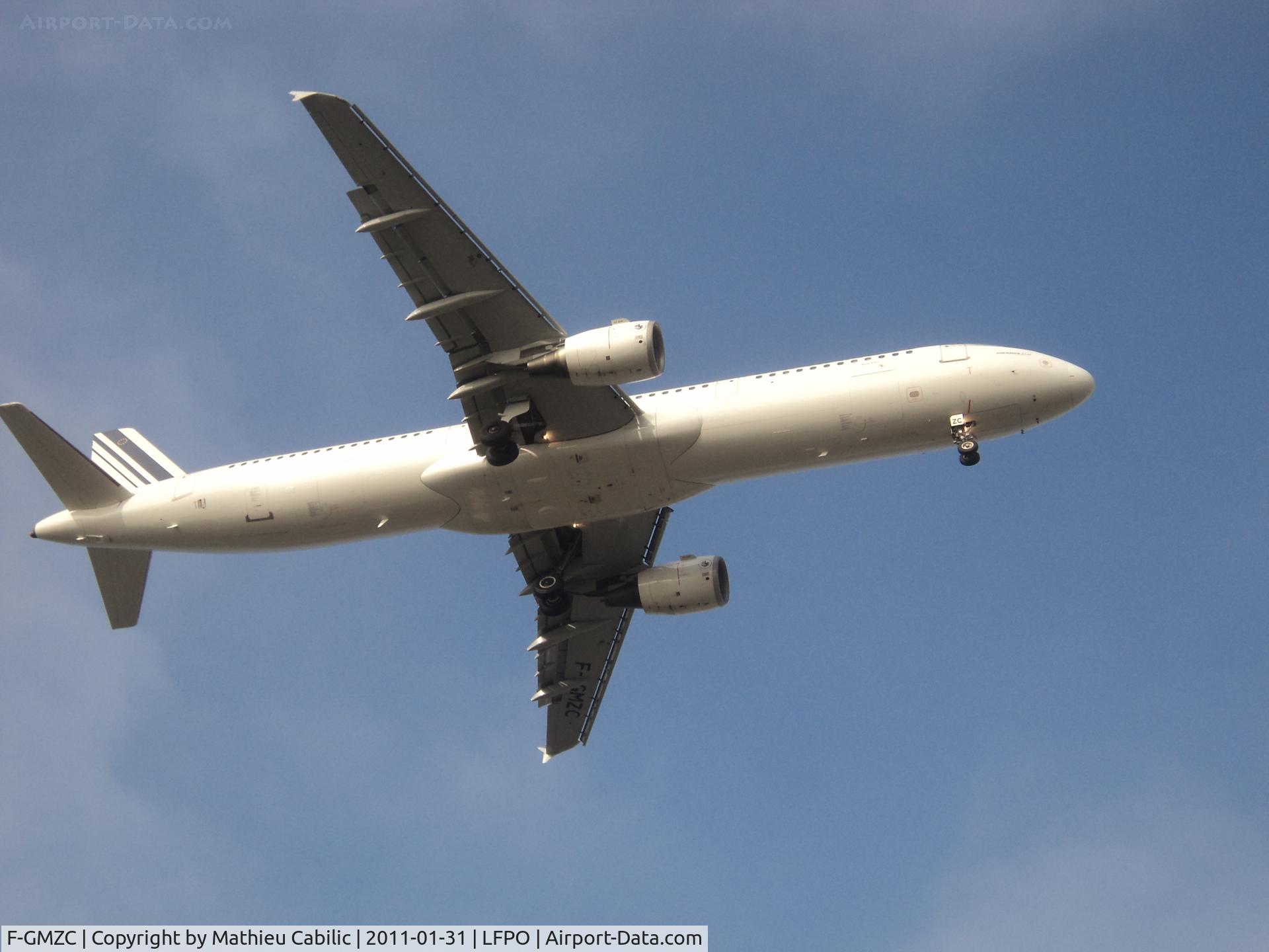 F-GMZC, 1995 Airbus A321-111 C/N 521, Airbus A321-111 final runway 06