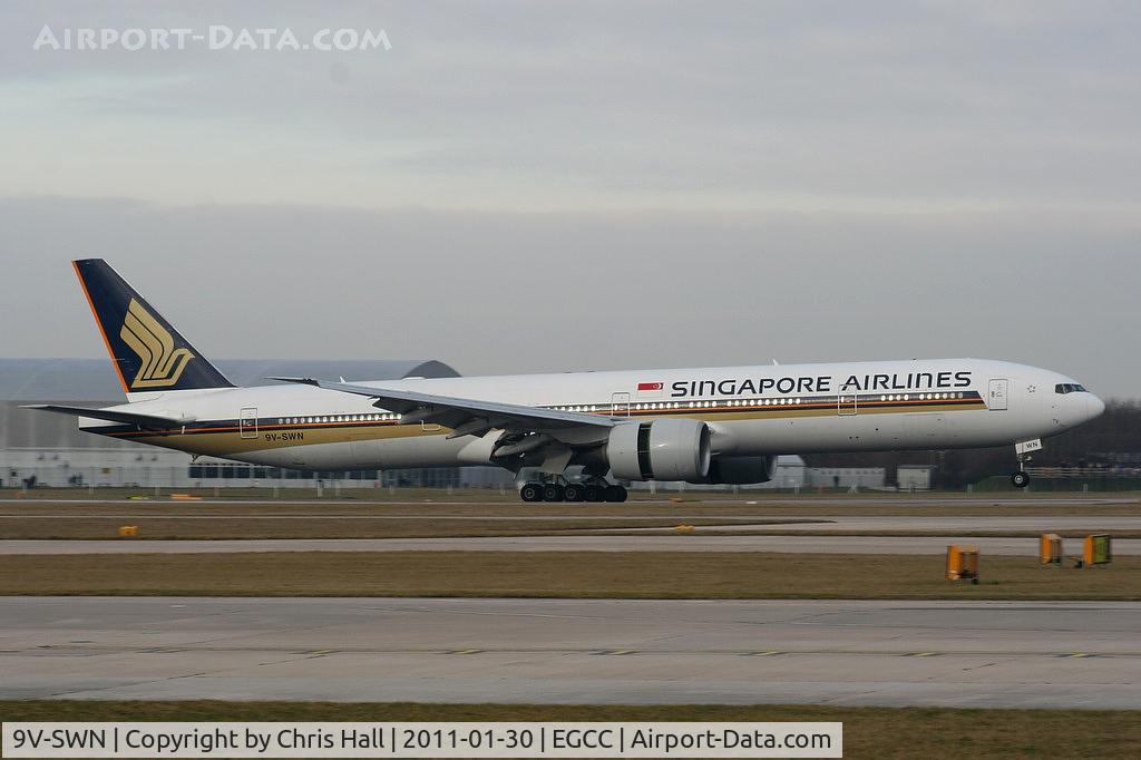 9V-SWN, 2008 Boeing 777-312/ER C/N 34579, Singapore Airlines
