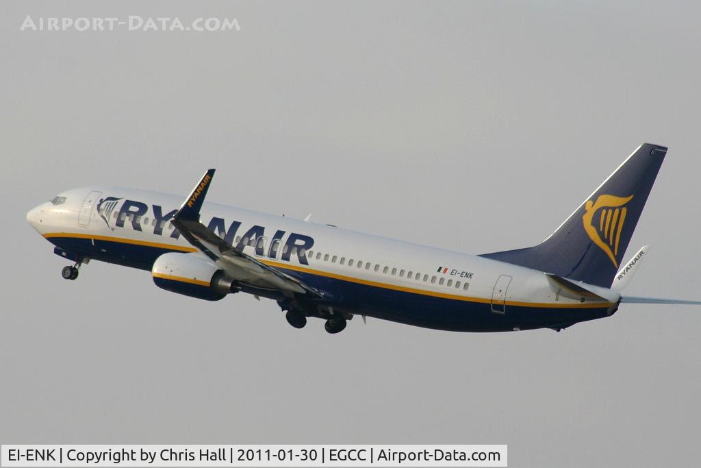 EI-ENK, 2010 Boeing 737-8AS C/N 40303, new B737 for Ryanair delivered 25/01/11