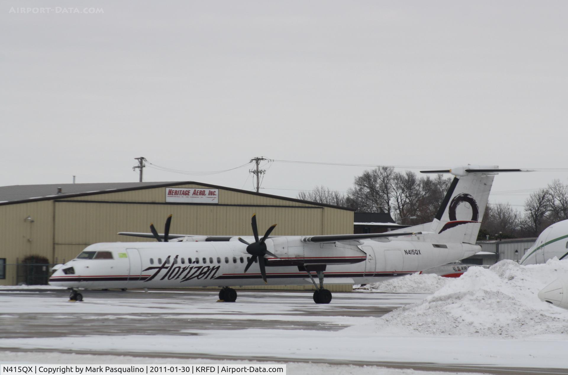N415QX, 2003 De Havilland Canada DHC-8-402 Dash 8 C/N 4081, DHC-8-400