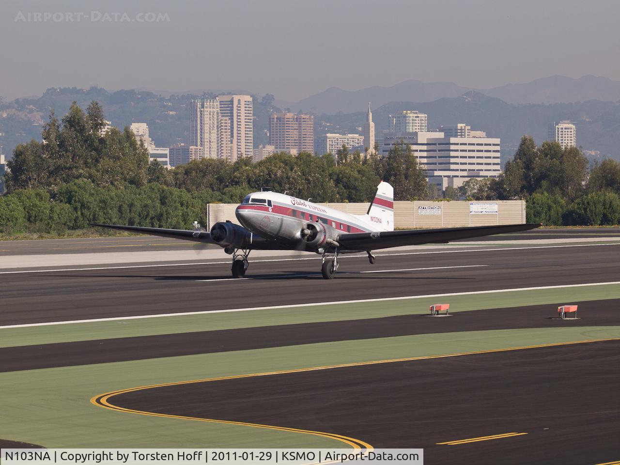 N103NA, 1945 Douglas DC-3C-S1C3G (C-47B) C/N 16821, N103NA departing from RWY 21