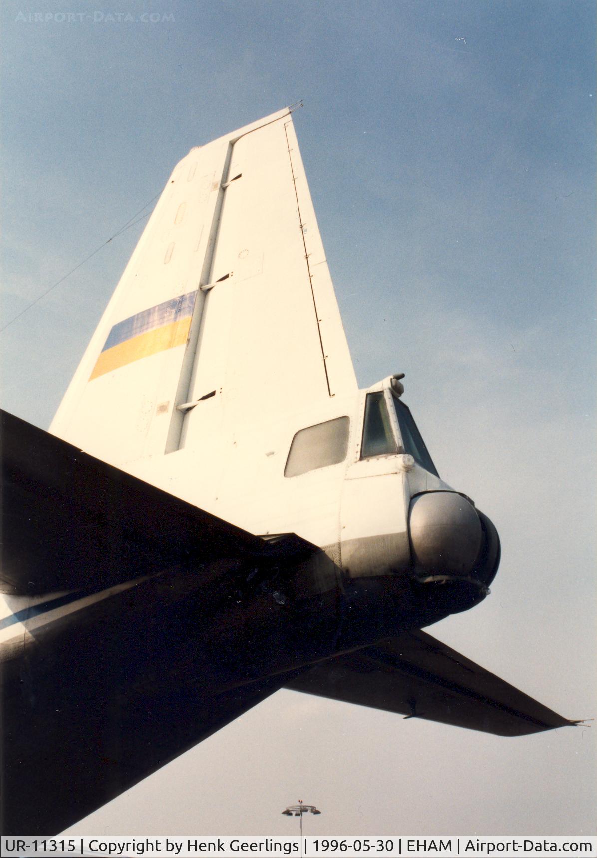 UR-11315, 1964 Antonov An-12BP C/N 4342307, Antonov Design Bureau , AN-12 , Schiphol , May 1996