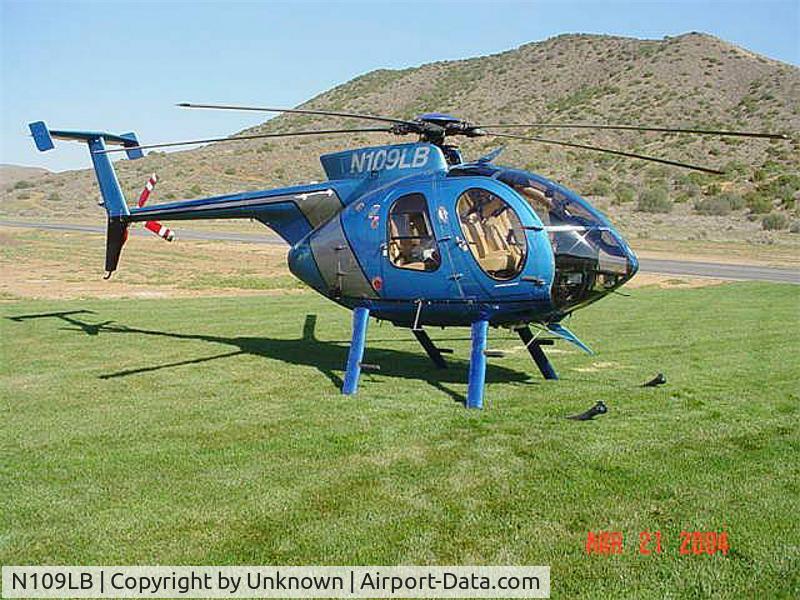 N109LB, 1991 McDonnell Douglas 369E C/N 0455E, MD500E