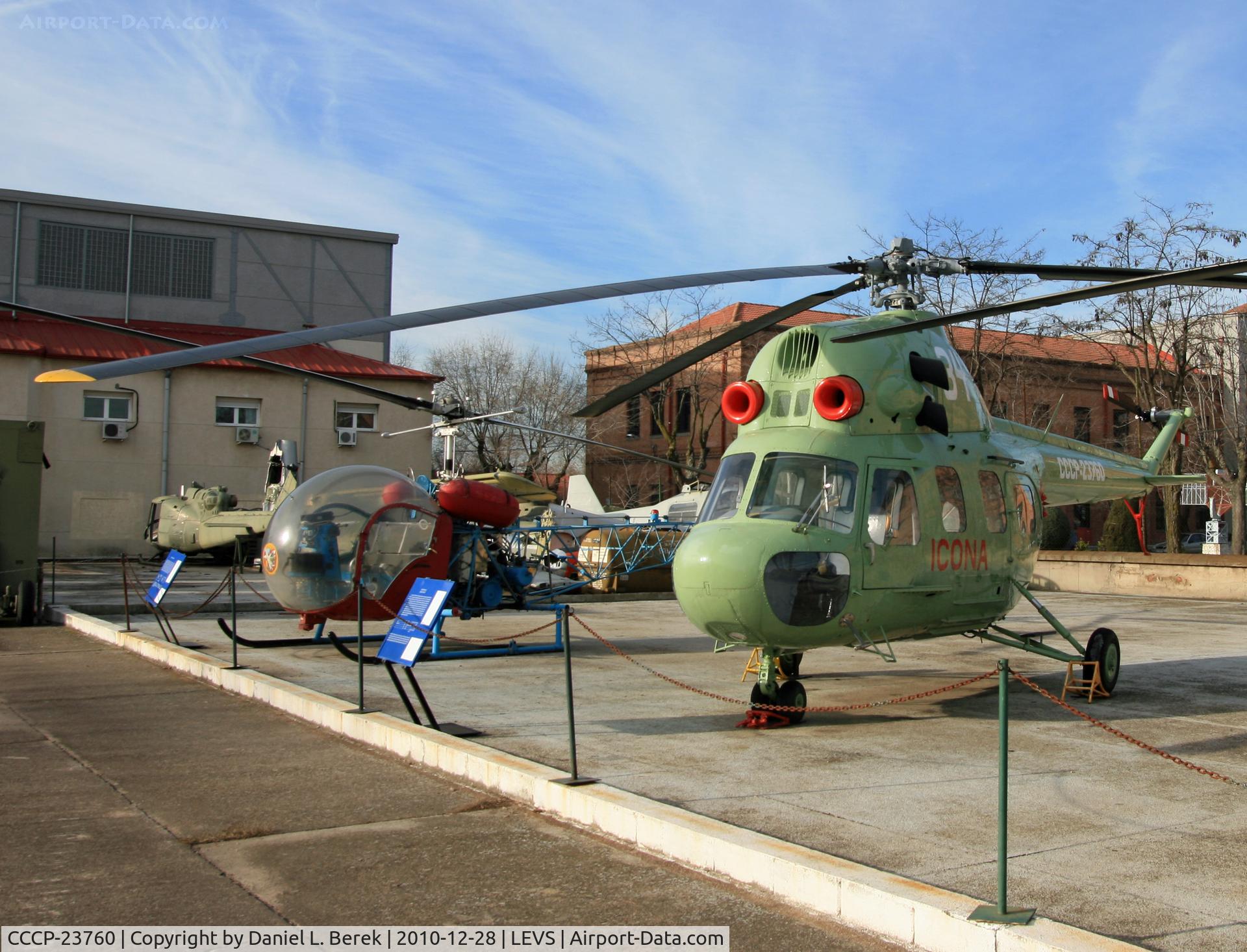 CCCP-23760, 1954 PZL-Swidnik Mi-2 C/N Not found CCCP-23760, This Polish-built Soviet helicopter is looking good after a recent restoration.