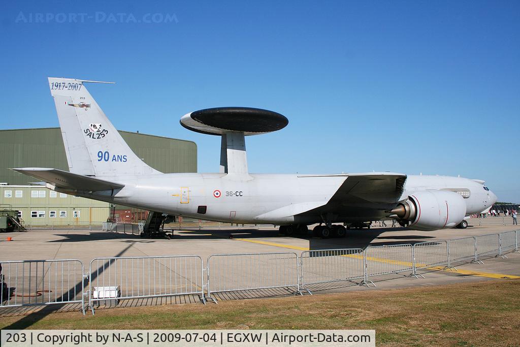 203, 1990 Boeing E-3F Sentry C/N 24117, Static