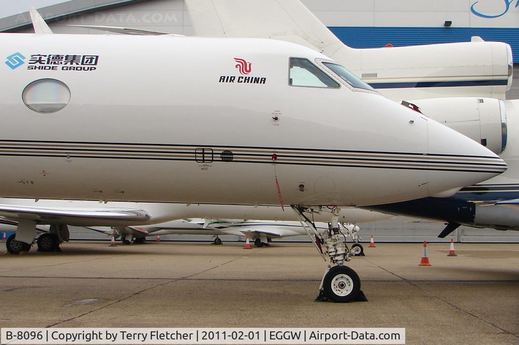 B-8096, 2009 Gulfstream Aerospace GIV-X (G450) C/N 4178, Air China's Gulfstream G450 at Luton