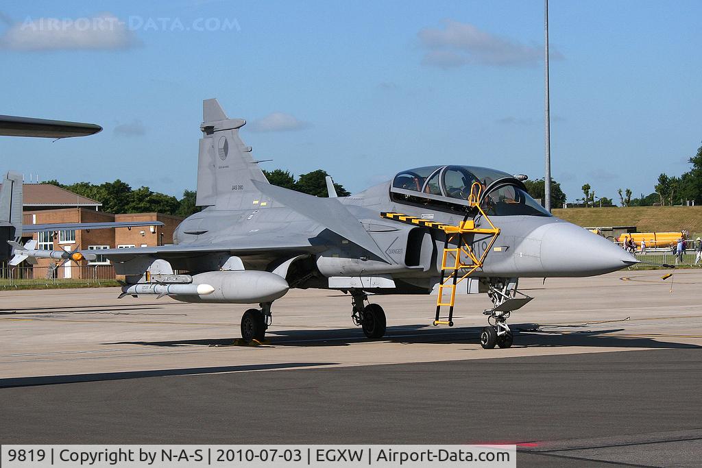 9819, Saab JAS-39D Gripen C/N 39819, Static