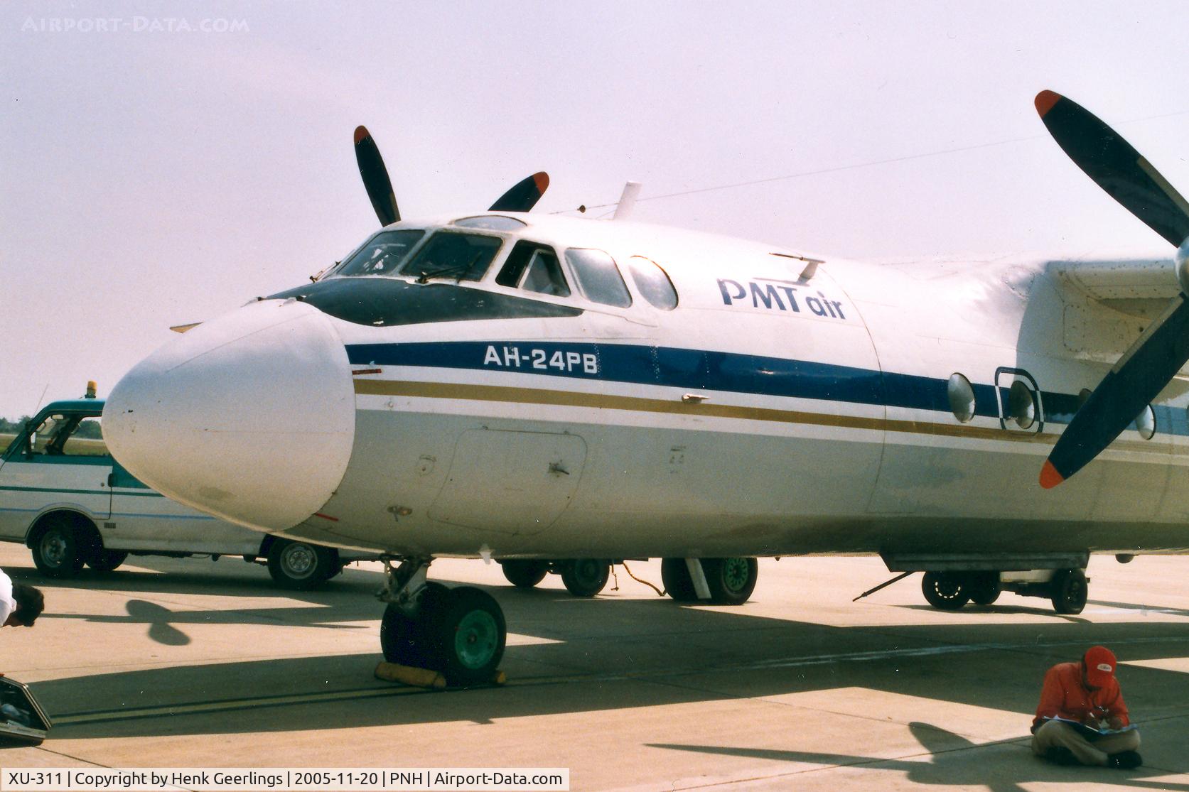 XU-311, Antonov An-24RV C/N 07803, PMT air