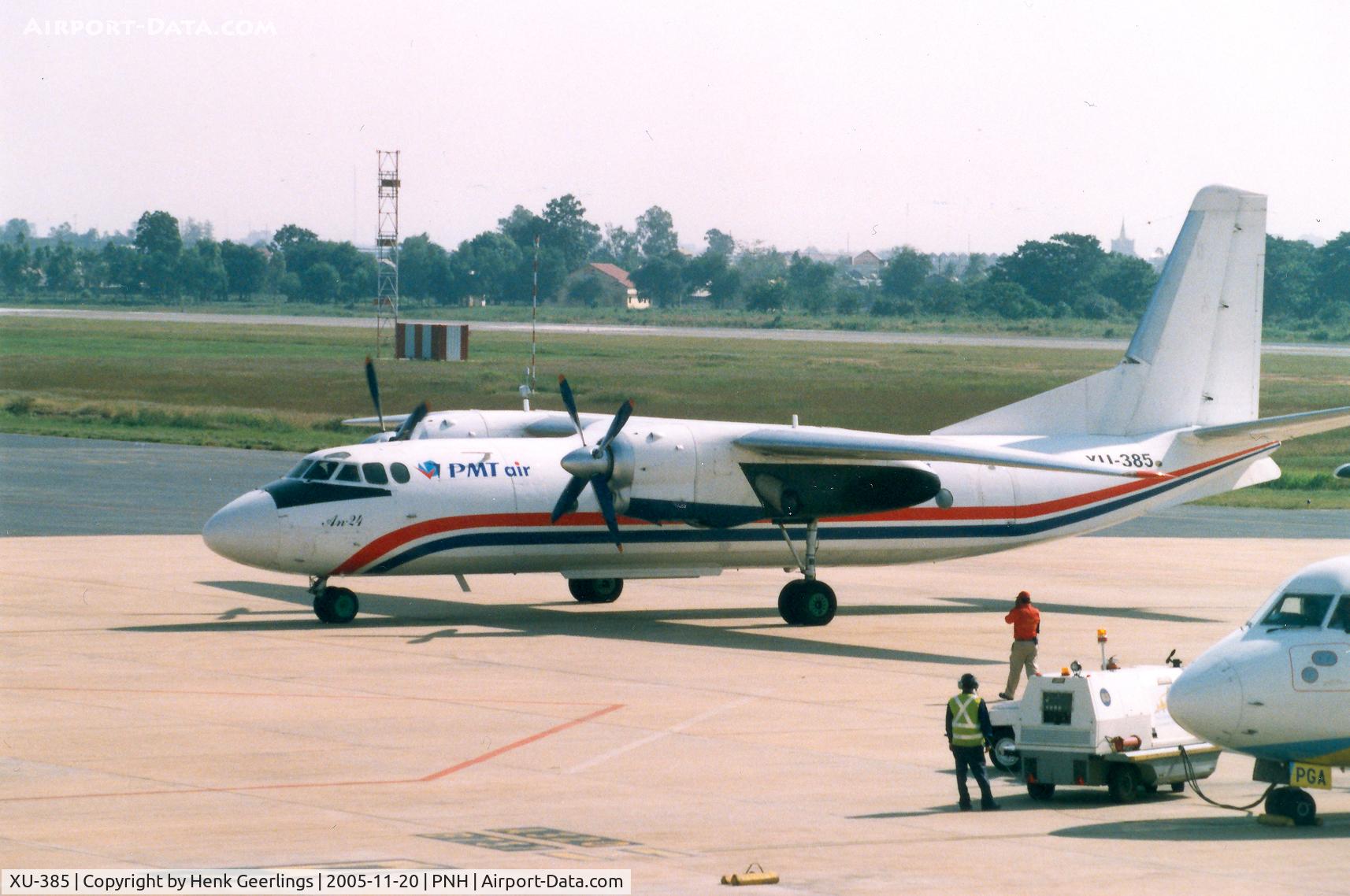 XU-385, Antonov An-24B C/N 97305404, PTM air