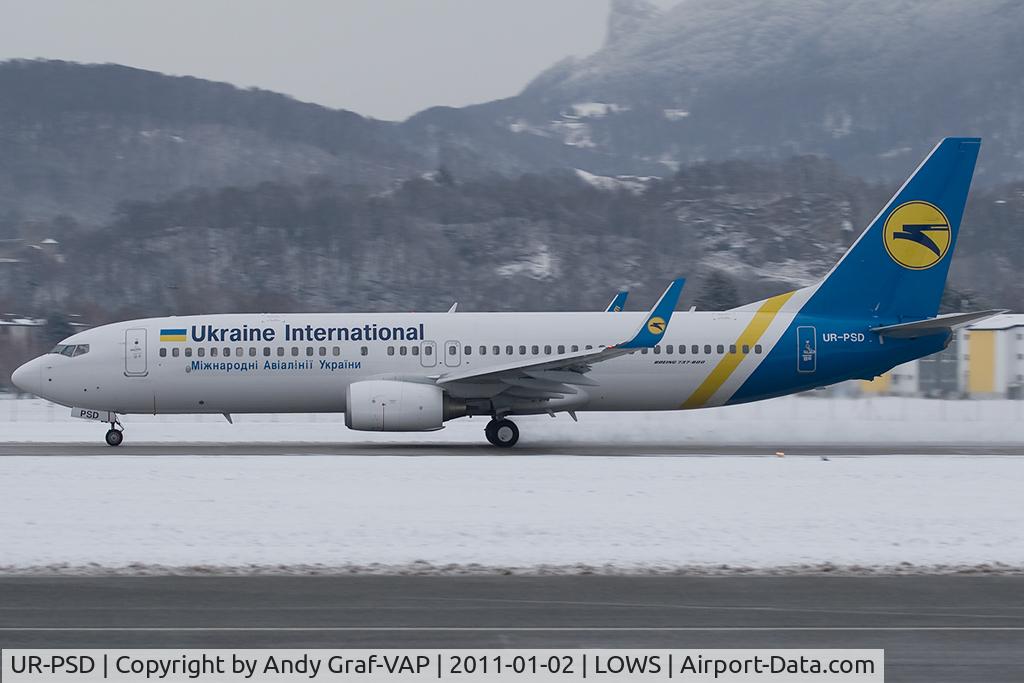 UR-PSD, 2010 Boeing 737-8HX C/N 29686, Ukraine International 737-800