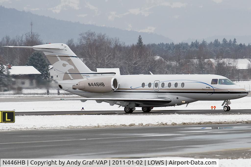 N446HB, 2010 Hawker Beechcraft 4000 C/N RC-46, Hawker 4000