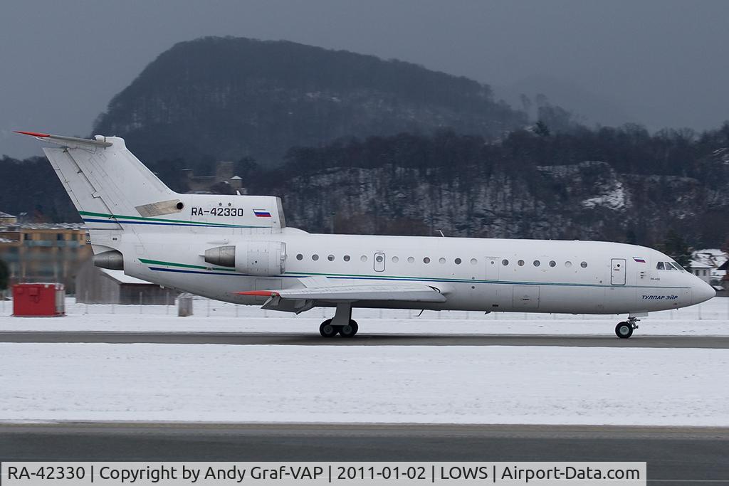 RA-42330, Yakovlev Yak-42D C/N 4250422505122, Yakservice Y42