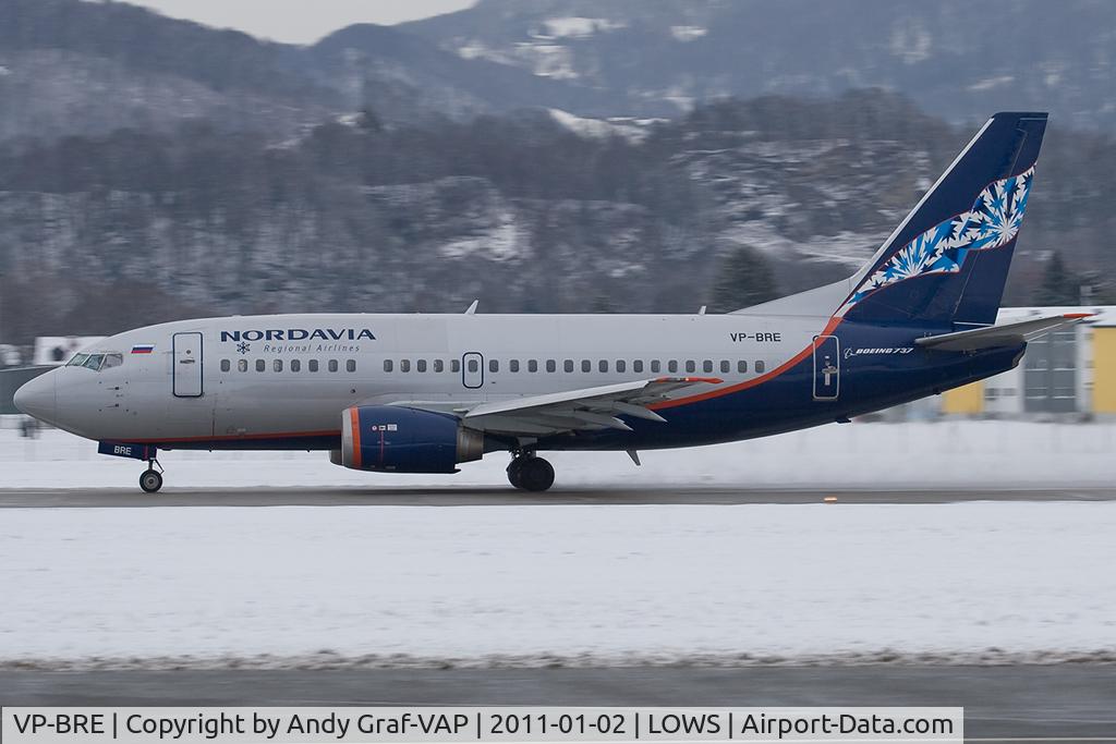 VP-BRE, 1992 Boeing 737-53C C/N 24827, Nordavia 737-500