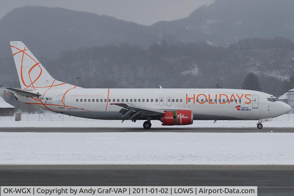 OK-WGX, 1991 Boeing 737-436 C/N 25349, Czech Airlines 737-400